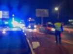 Police road block - DUI Expunge concept